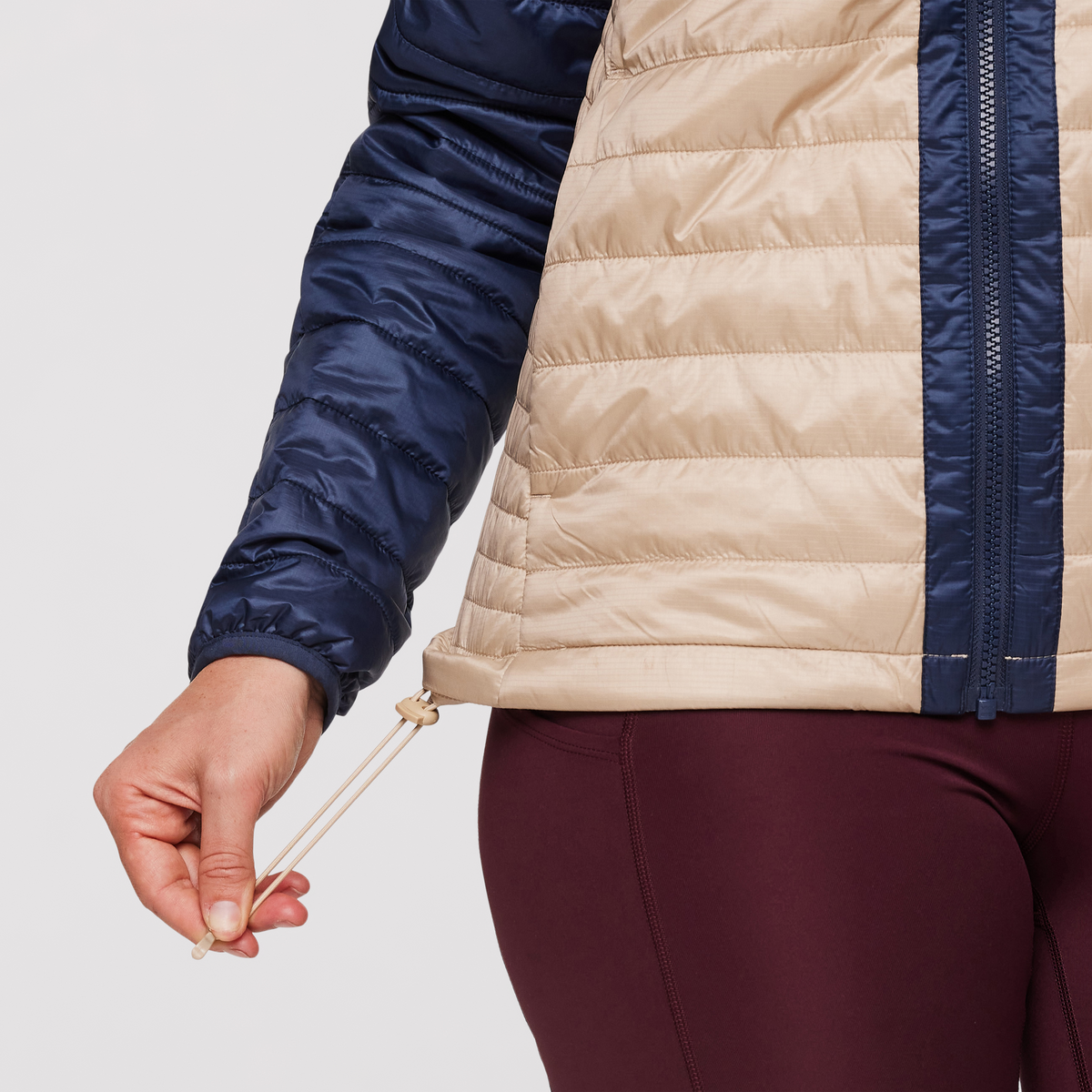 Capa Insulated Jacket - Women's, Ink/Oatmeal, Model Aya