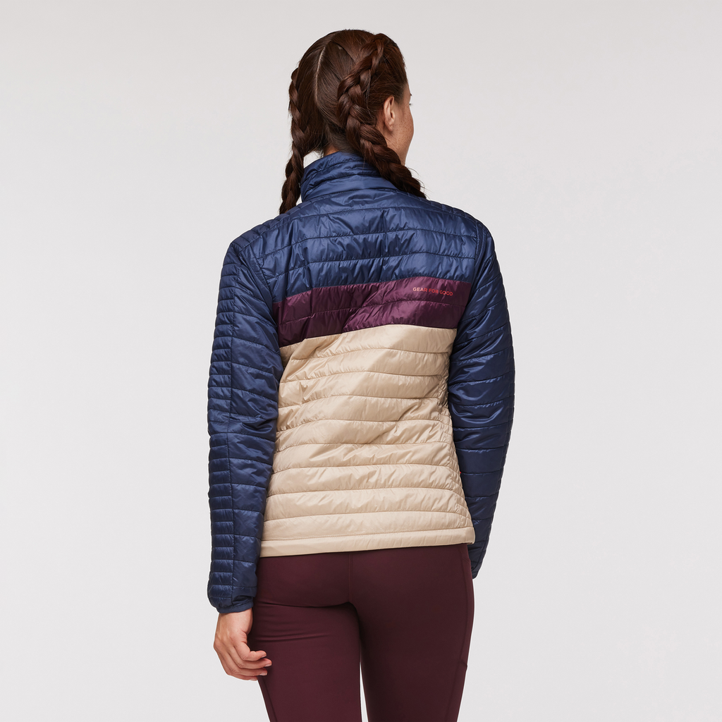 Capa Insulated Jacket - Women's, Ink/Oatmeal, Model Aya
