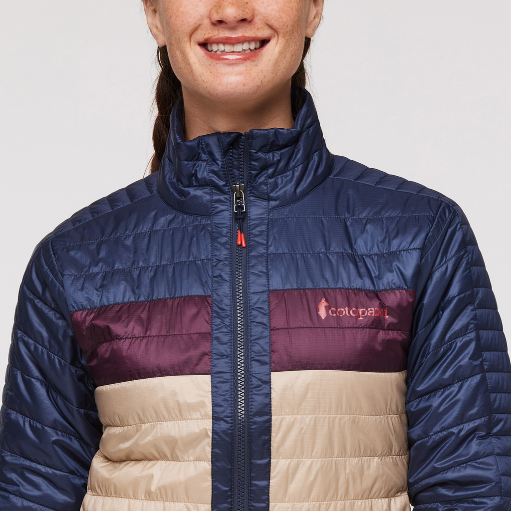 Capa Insulated Jacket - Women's, Ink/Oatmeal, Model Aya