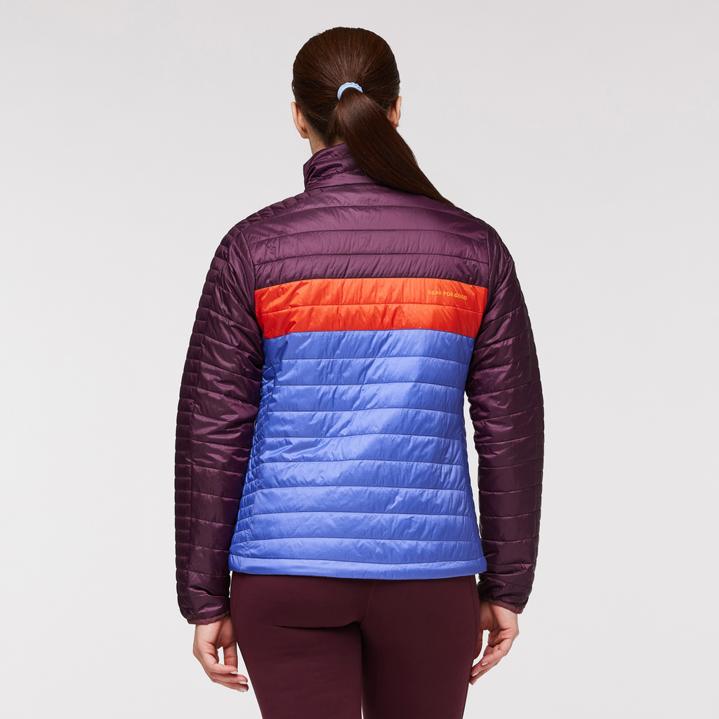 Capa Insulated Jacket - Women's, Wine/Amethyst, Model Aya