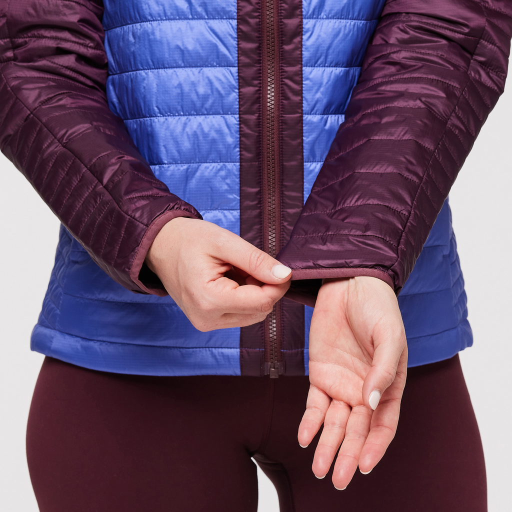 Capa Insulated Jacket - Women's, Wine/Amethyst, Model Aya