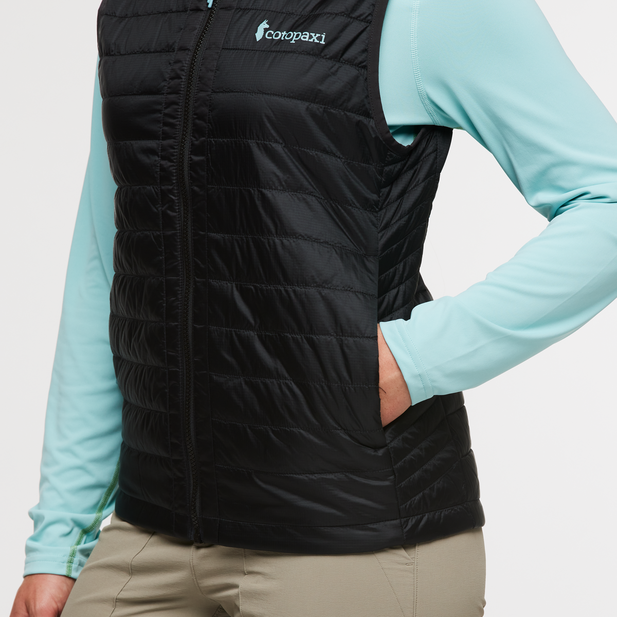 Capa Insulated Vest - Women's, Cotopaxi Black, Model Aya
