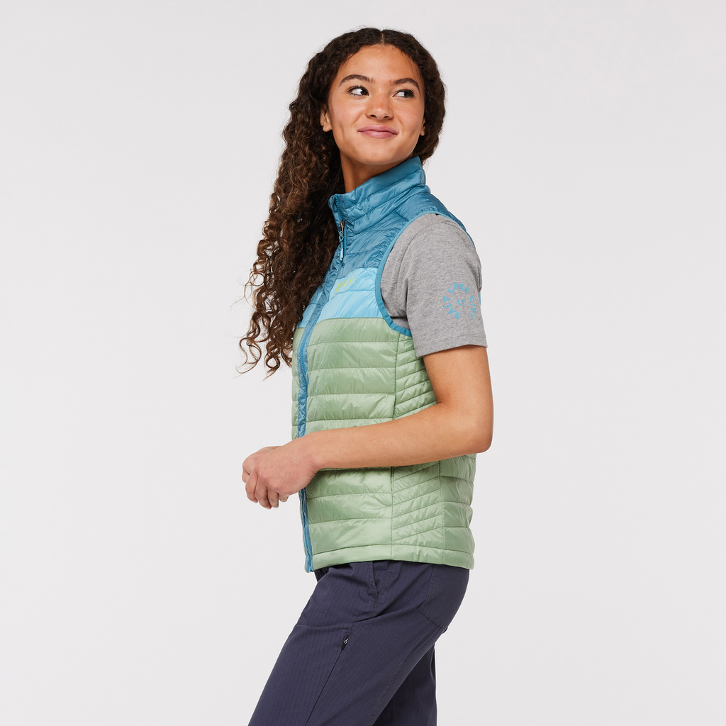 Capa Insulated Vest - Women's, Drizzle/Aspen, Model London