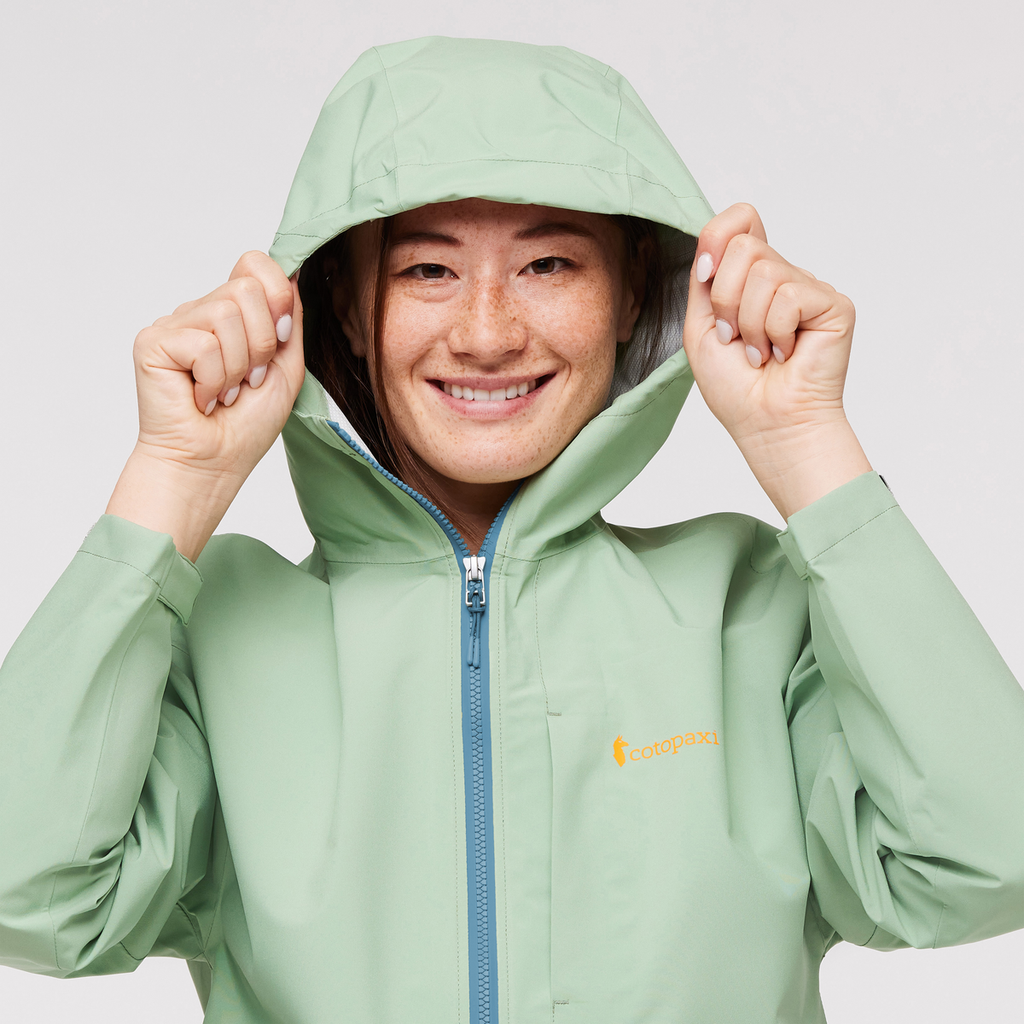 Cielo Rain Jacket - Women's, Aspen, Model Aya