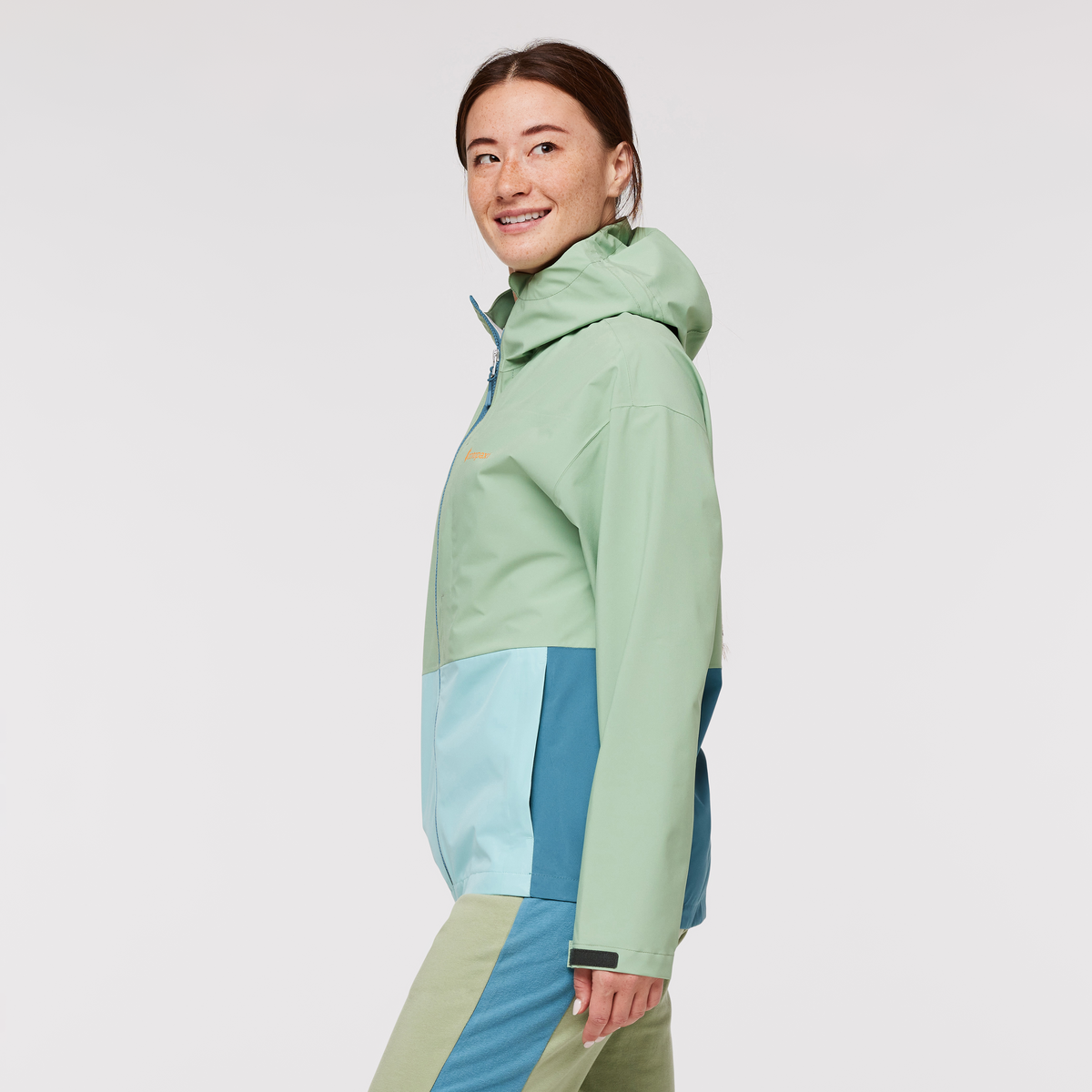 Cielo Rain Jacket - Women's, Aspen, Model Aya