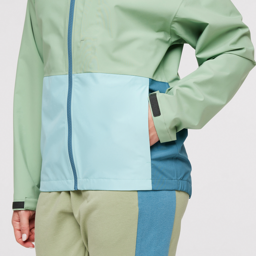 Cielo Rain Jacket - Women's, Aspen, Model Aya