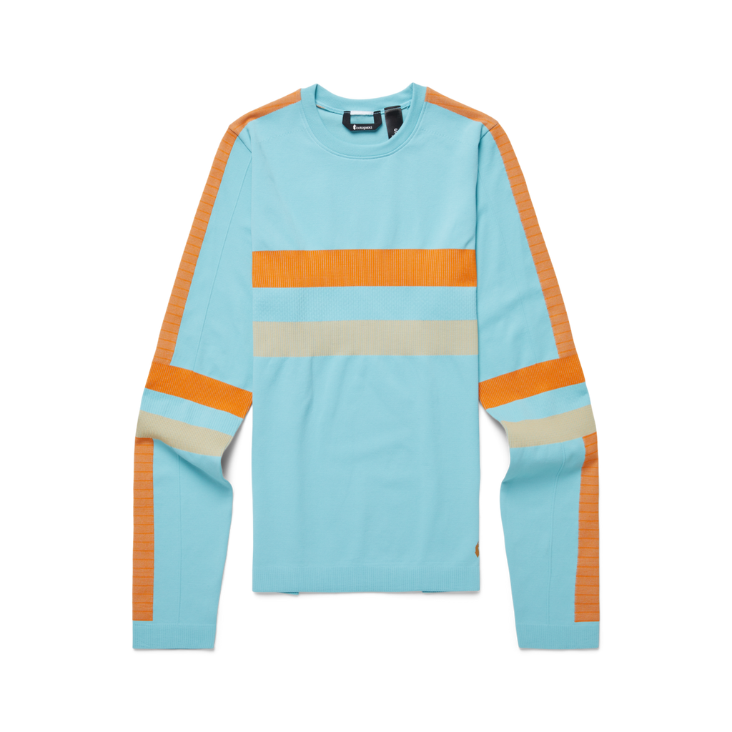 Debajo Seamless Baselayer Crew - Women's, Bluebird Stripes