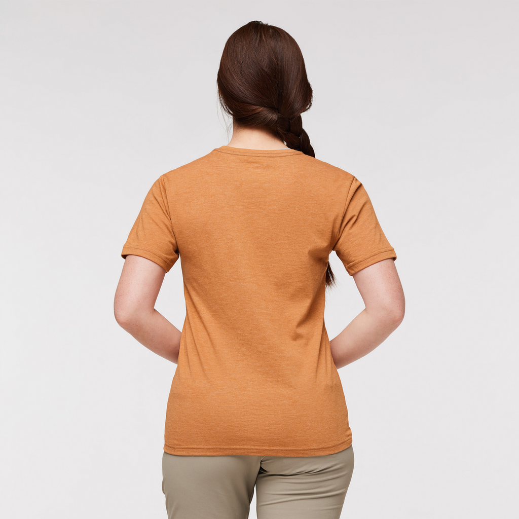 Desert View T-Shirt - Women's, Saddle, Model Aya