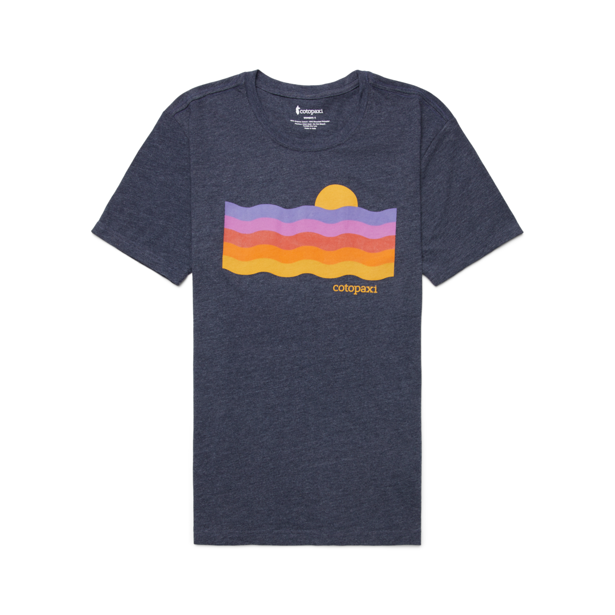 Disco Wave Organic T-Shirt - Women's, Graphite