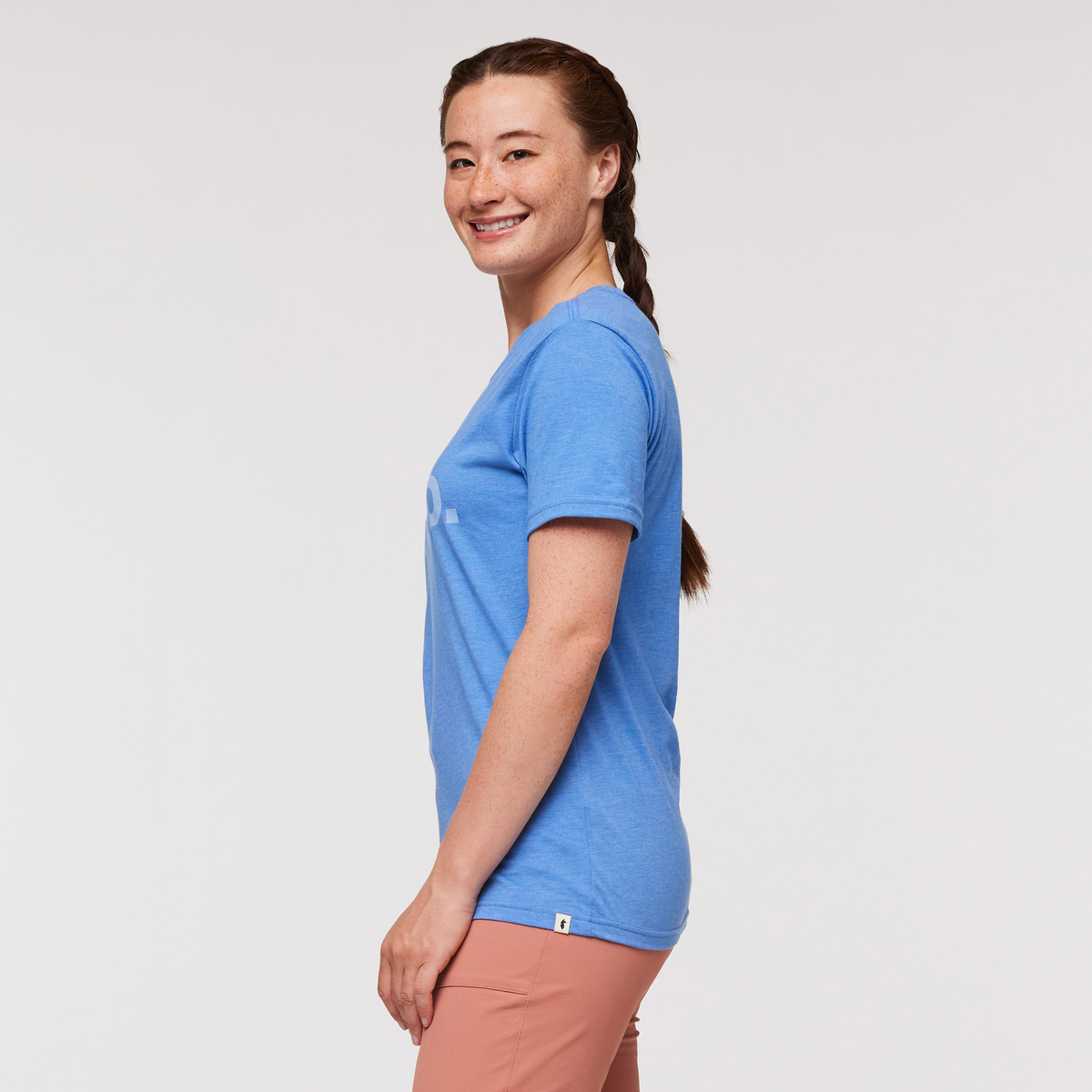 Do Good T-Shirt - Women's, Lupine, Model Aya