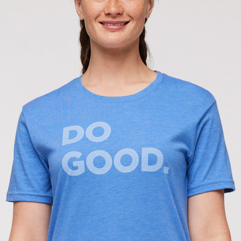 Do Good T-Shirt - Women's, Lupine, Model Aya
