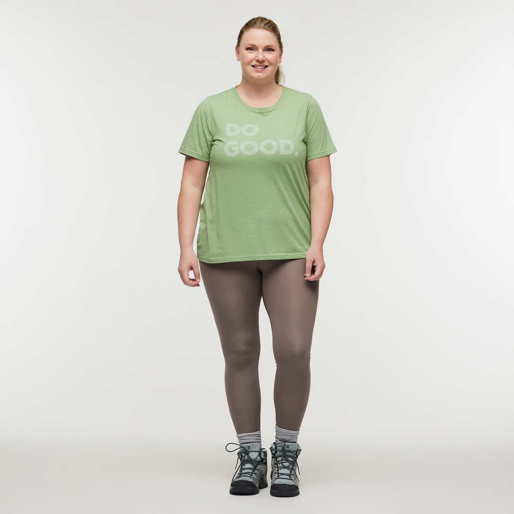 Do Good T-Shirt - Women's, Aspen, Model Jennifer