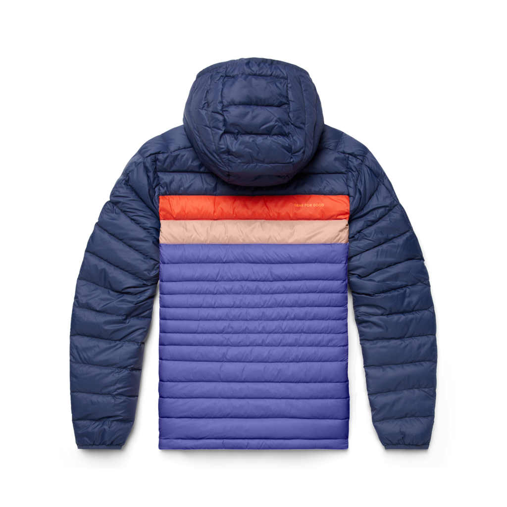 Fuego Hooded Down Jacket - Women's, Ink/Amethyst