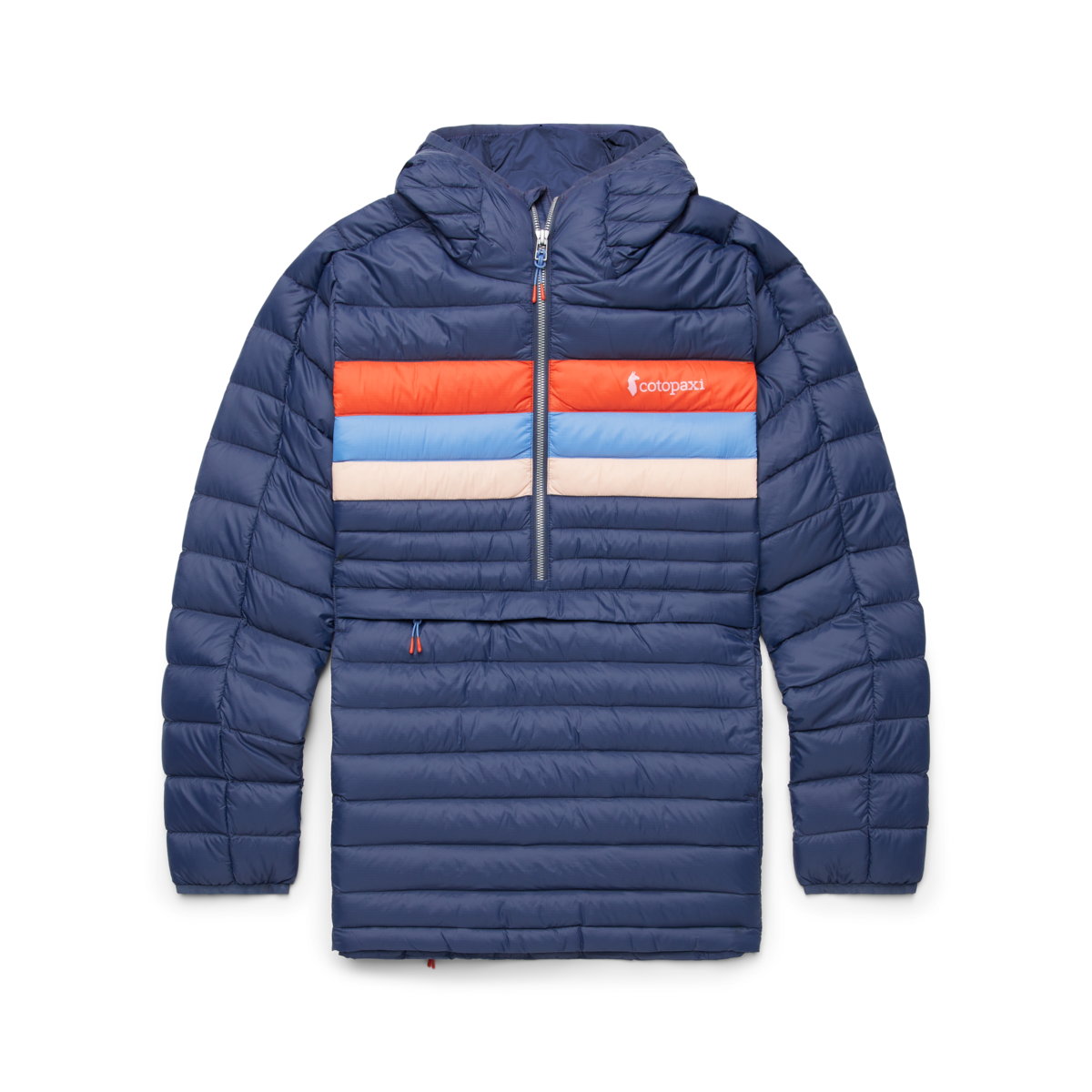Fuego Down Hooded Pullover - Women's, Ink/Rosewood