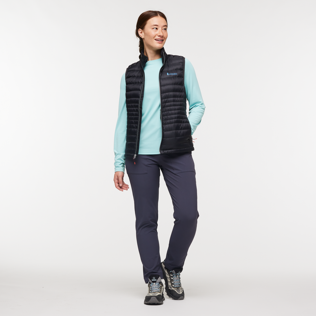 Fuego Down Vest - Women's, Cotopaxi Black, Model Aya