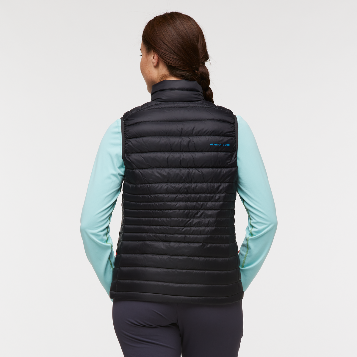 Fuego Down Vest - Women's, Cotopaxi Black, Model Aya