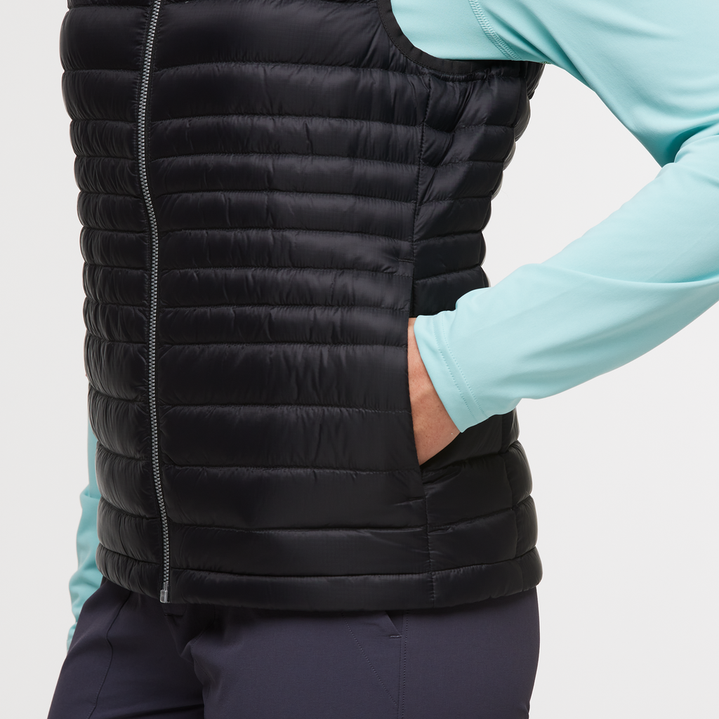 Fuego Down Vest - Women's, Cotopaxi Black, Model Aya