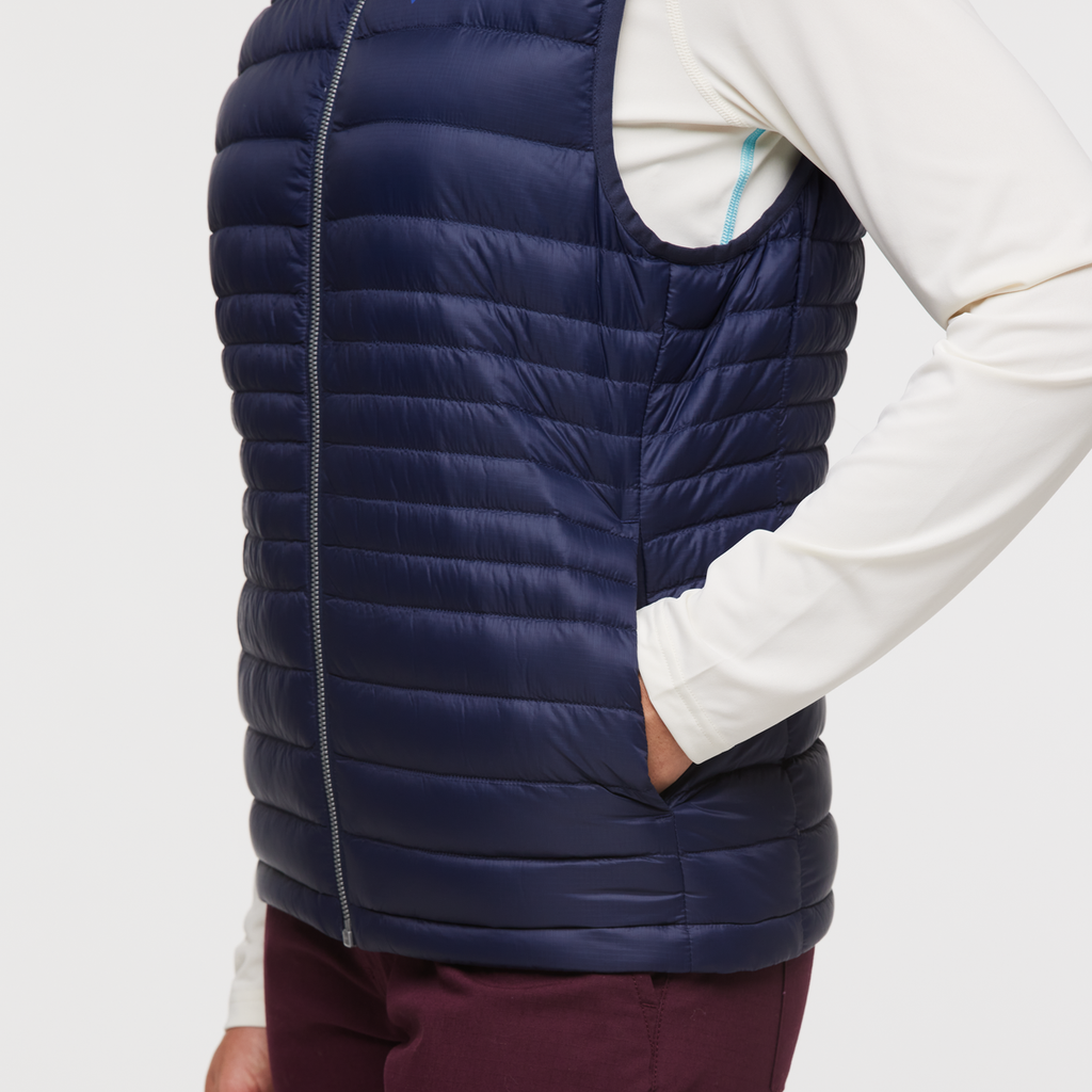 Fuego Down Vest - Women's, Cotopaxi Maritime, Model Aya