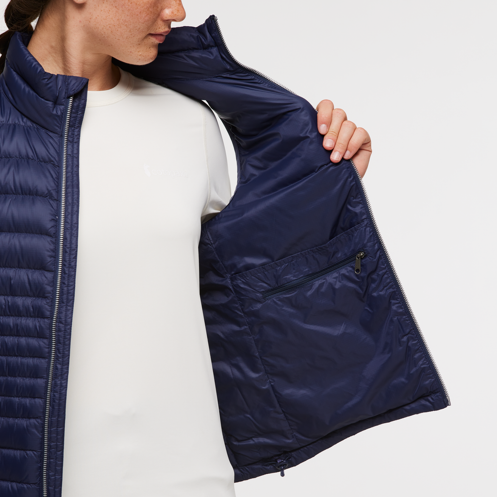 Fuego Down Vest - Women's, Cotopaxi Maritime, Model Aya