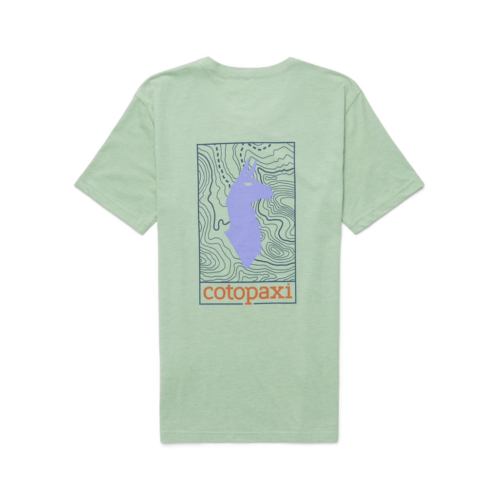 Llama Map T-Shirt - Women's, Aspen