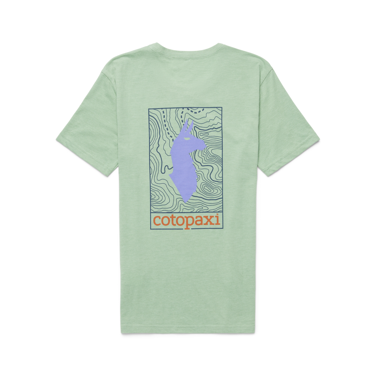 Llama Map T-Shirt - Women's, Aspen
