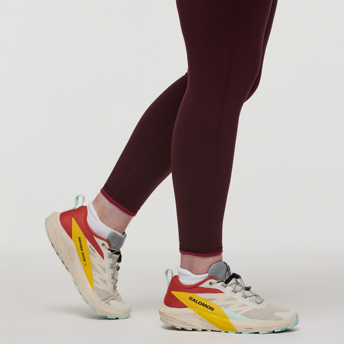 Mari Tight - Women's, Wine, Model Nicole