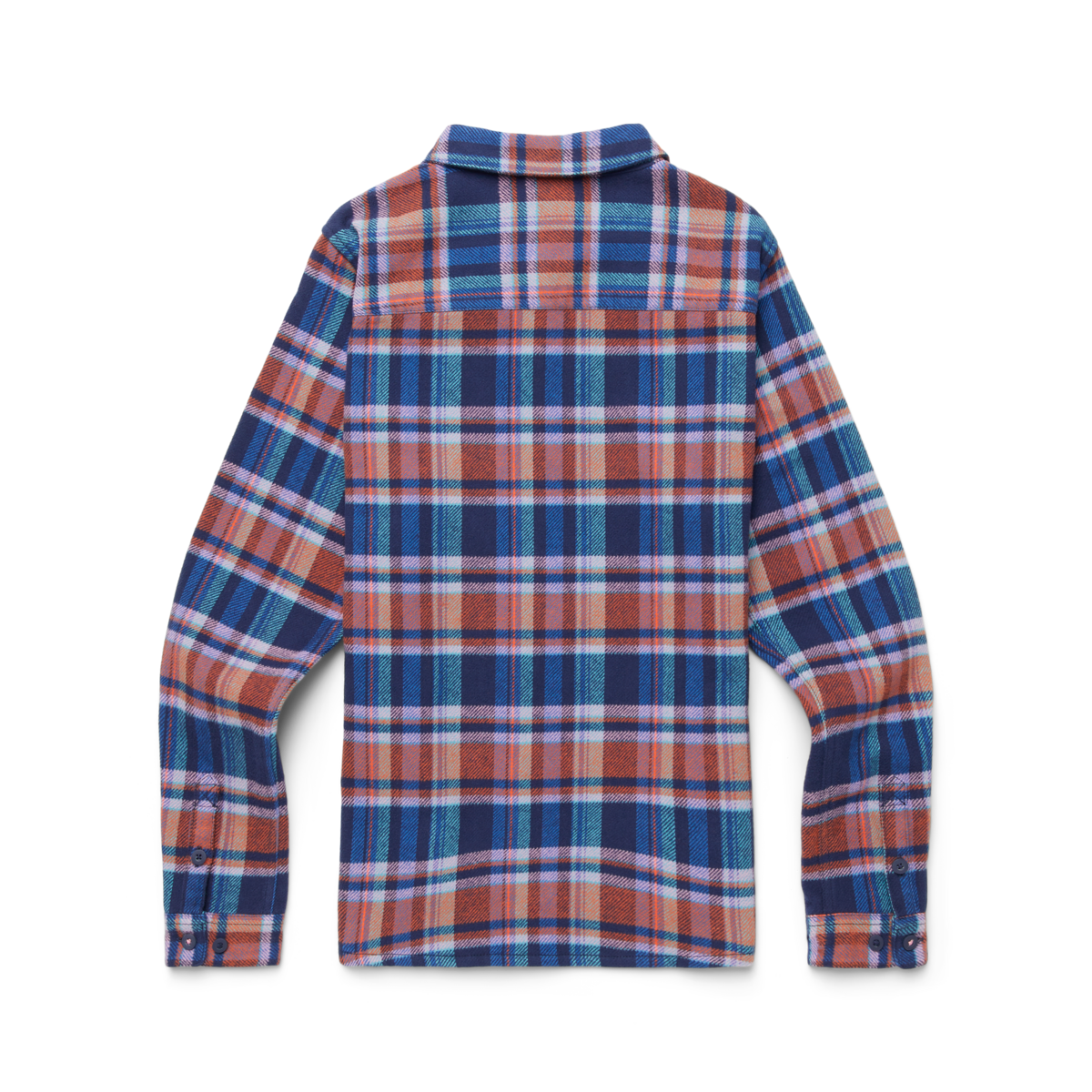 Mero Organic Flannel Shirt - Women's, Ink Plaid