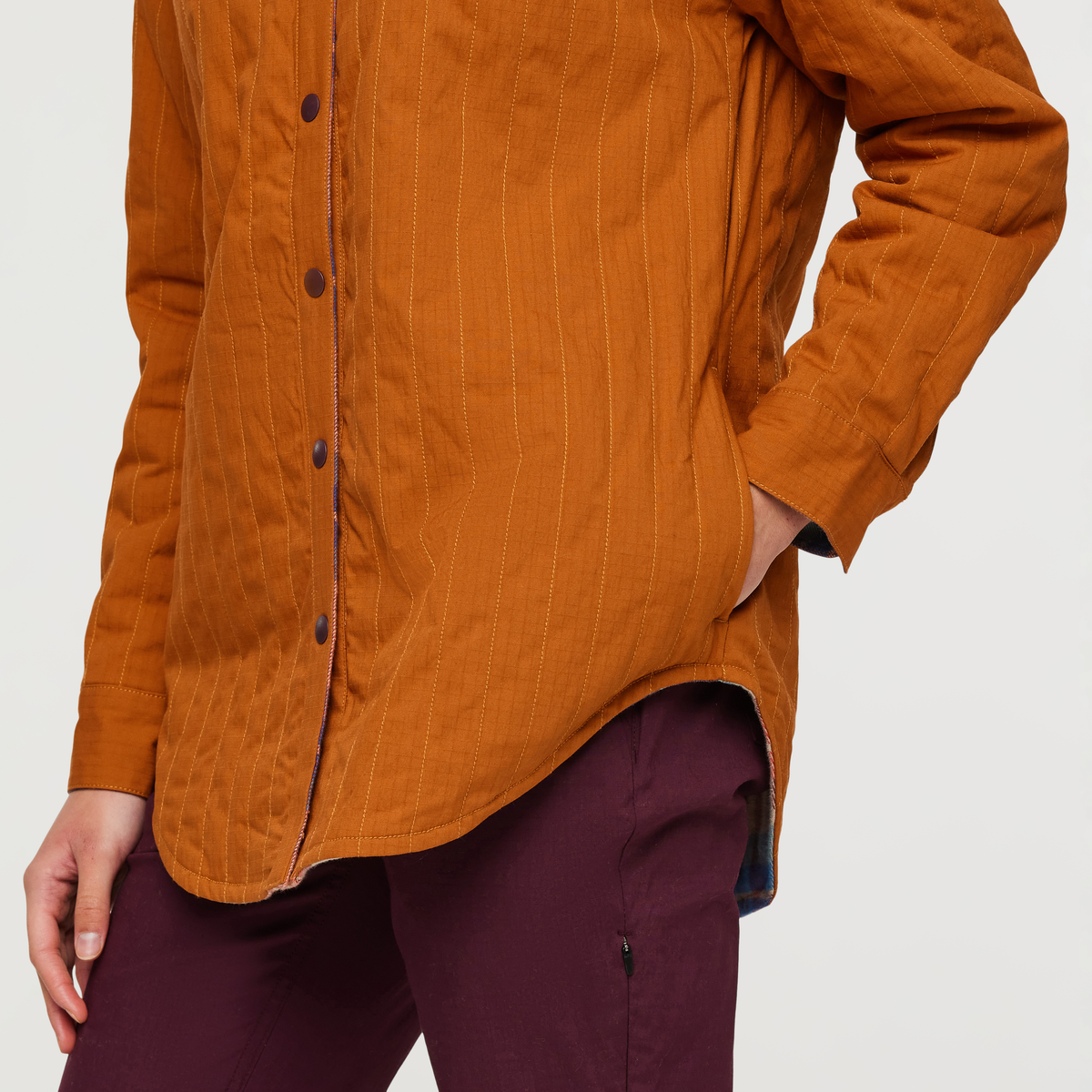 Salto Insulated Flannel Jacket - Women's, Oatmeal Plaid, Model London