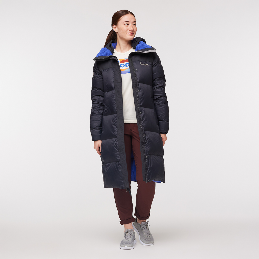 Solazo Down Parka - Women's, Black, Model Aya