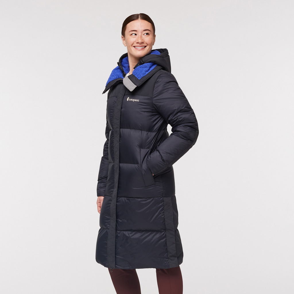 Solazo Down Parka - Women's, Black, Model Aya