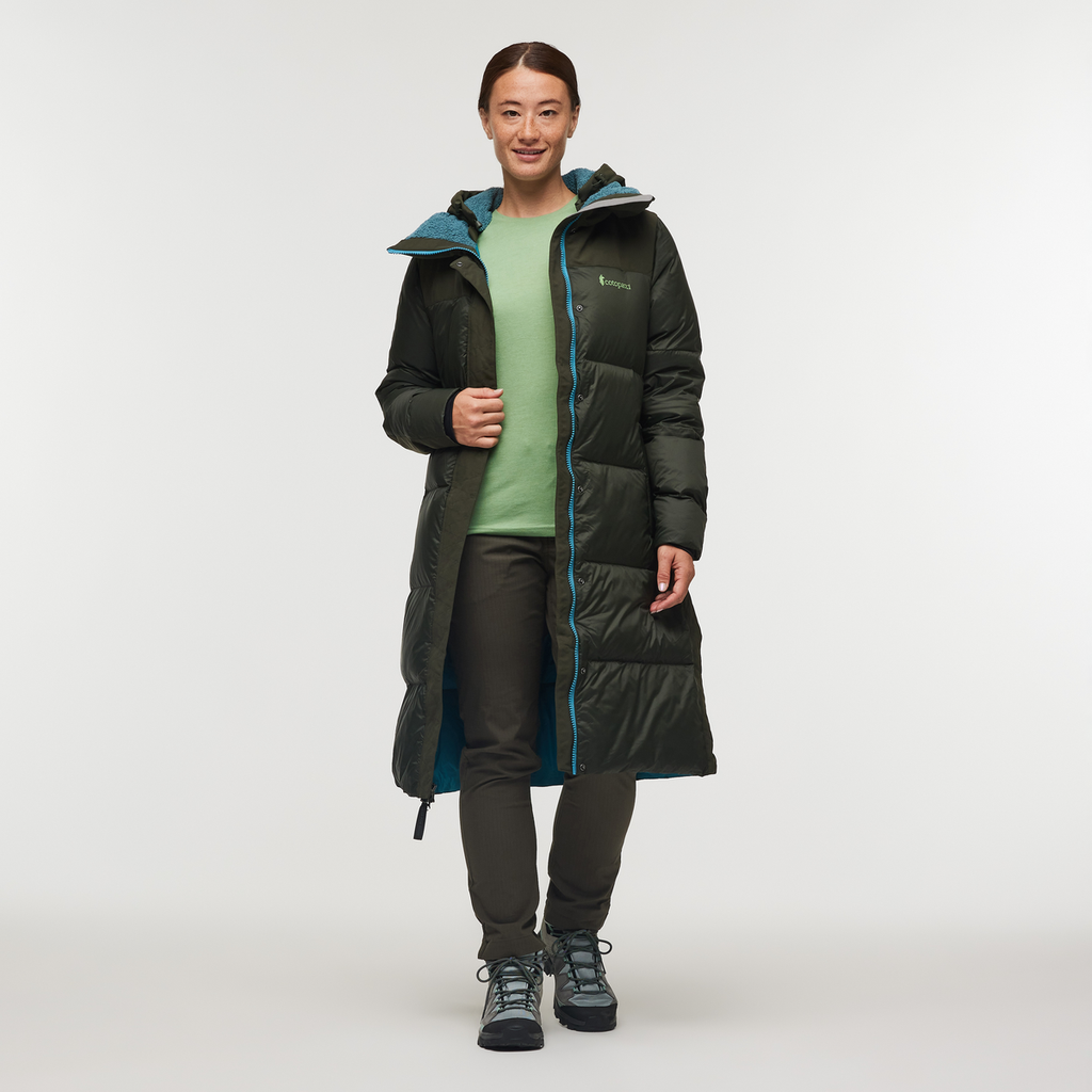 Solazo Down Parka - Women's, Woods, Model Aya