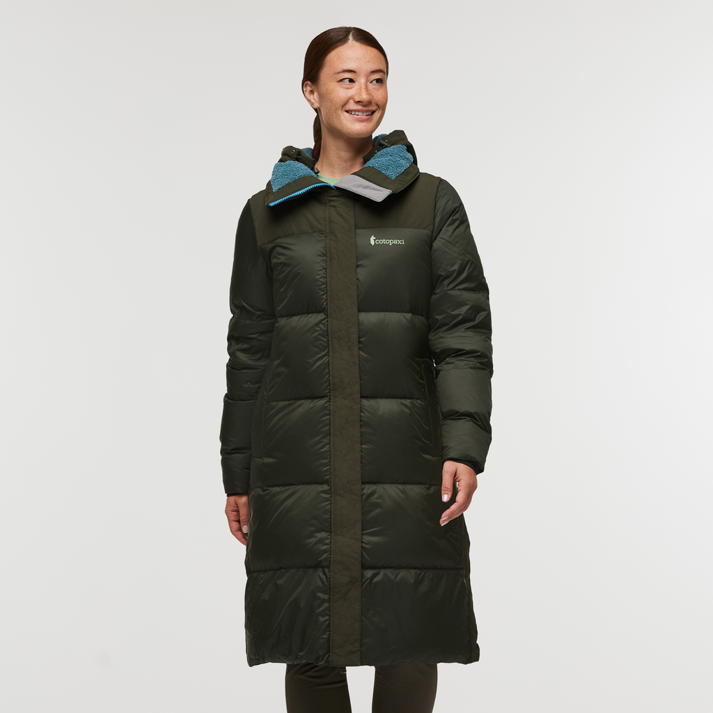 Solazo Down Parka - Women's, Woods, Model Aya