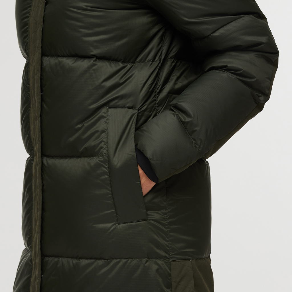 Solazo Down Parka - Women's, Woods, Model Aya