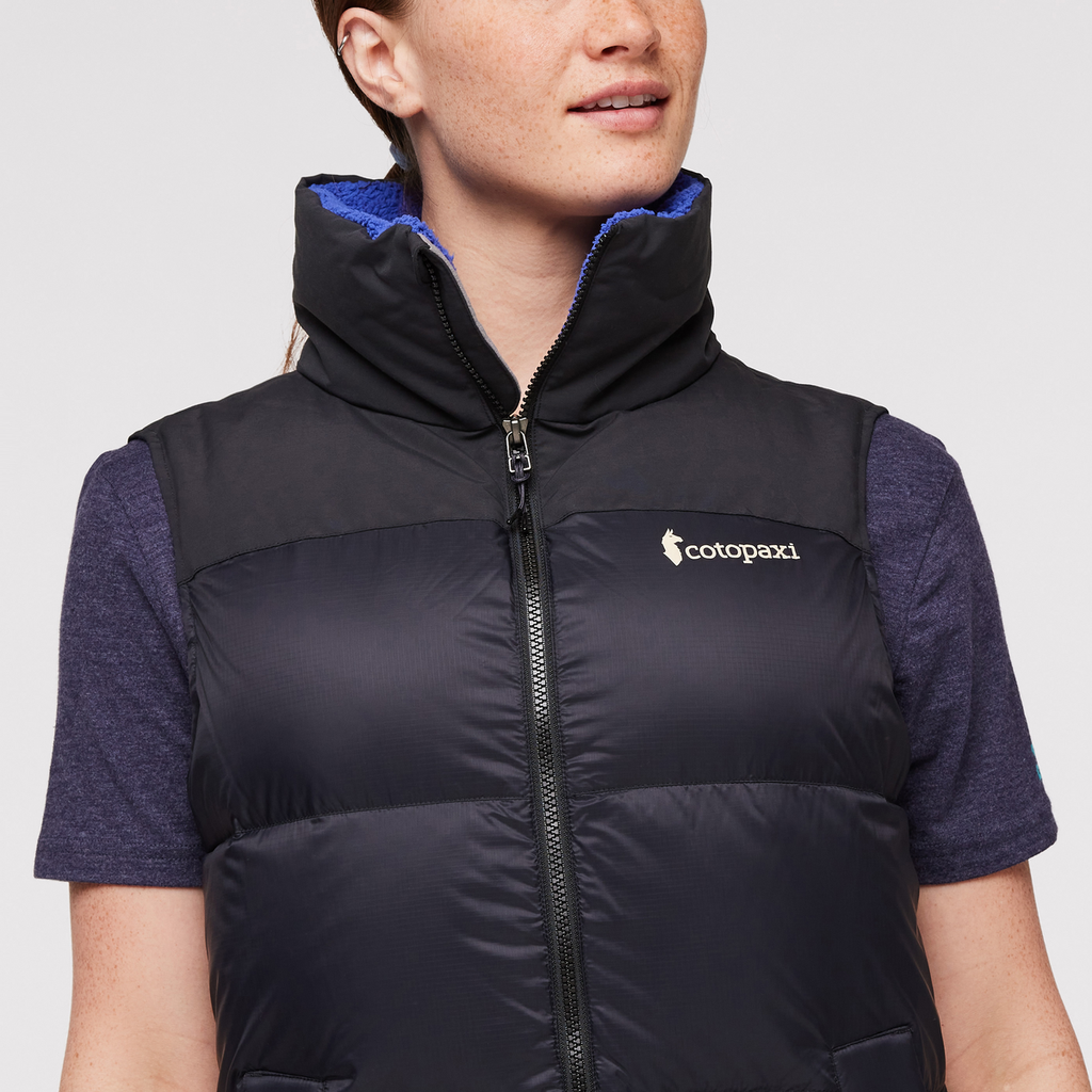 Solazo Down Vest - Women's, Cotopaxi Black, Model Aya