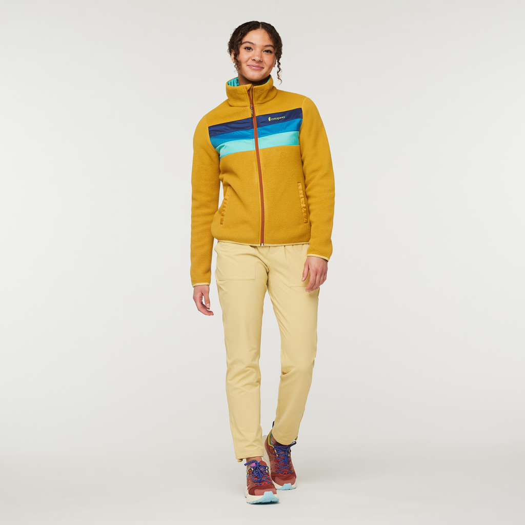 Teca Fleece Full-Zip Jacket - Women's, Algarve, Model London
