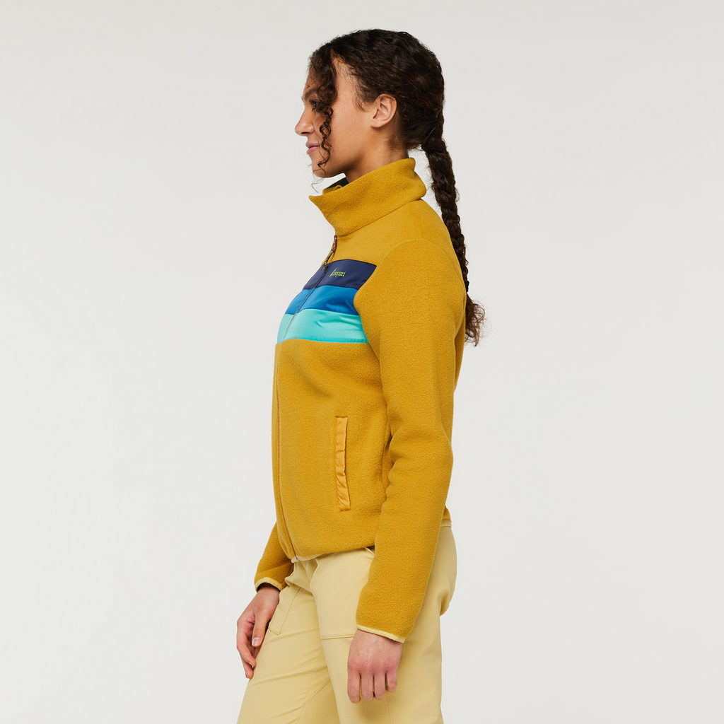 Teca Fleece Full-Zip Jacket - Women's, Algarve, Model London