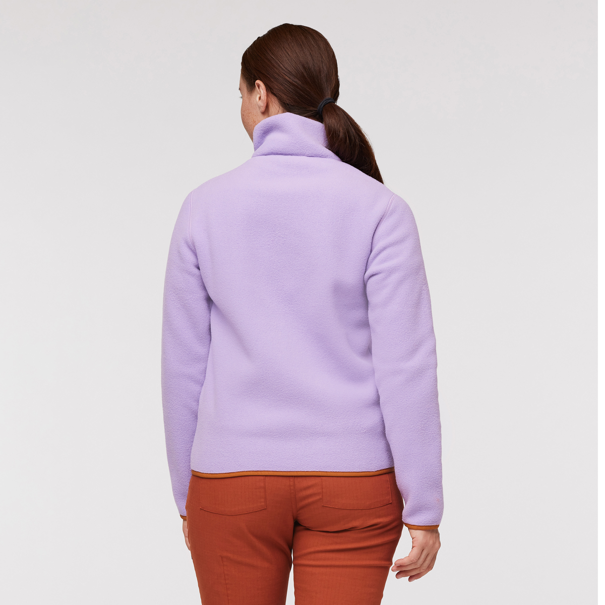 Teca Fleece Full-Zip Jacket - Women's, Blooming, Model Aya