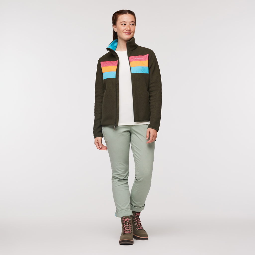 Teca Fleece Full-Zip Jacket - Women's, Hiking Boots, Model Aya