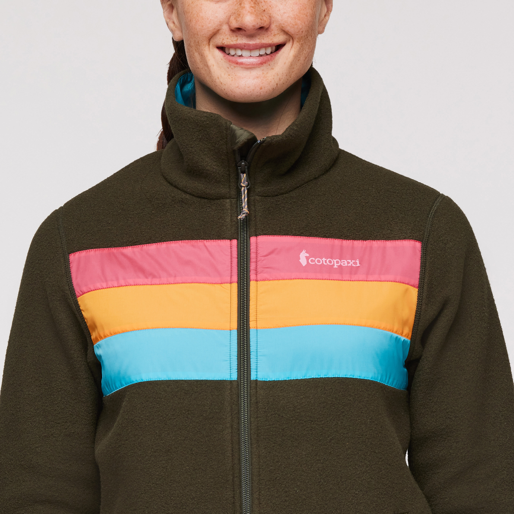 Teca Fleece Full-Zip Jacket - Women's, Hiking Boots, Model Aya
