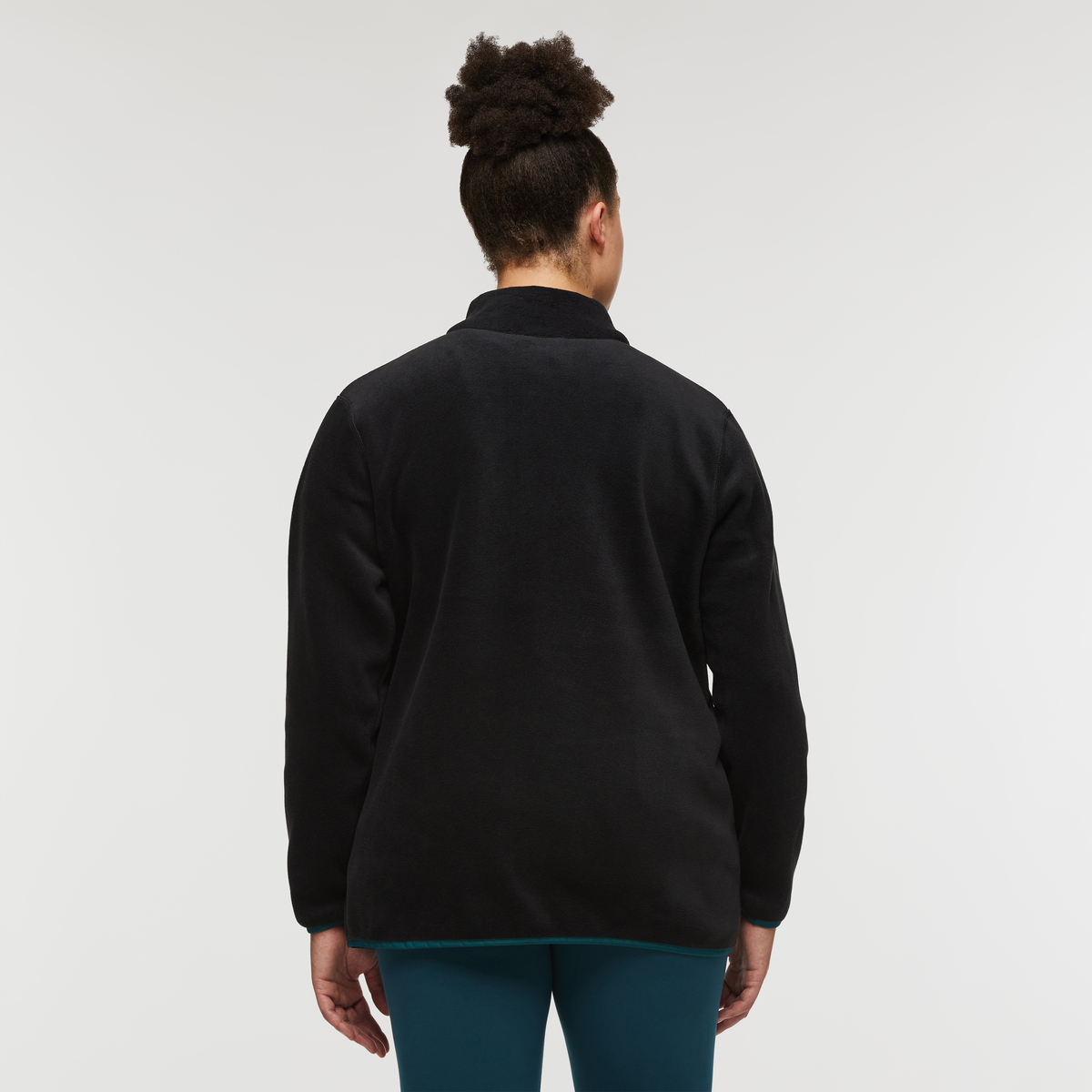 Teca Fleece Full-Zip Jacket - Women's, Dive In, Model Brianna