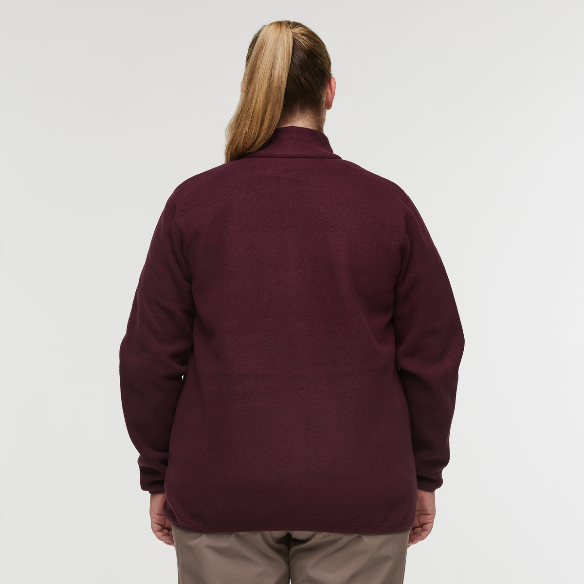 Teca Fleece Full-Zip Jacket - Women's, Night Fall, Model Jennifer