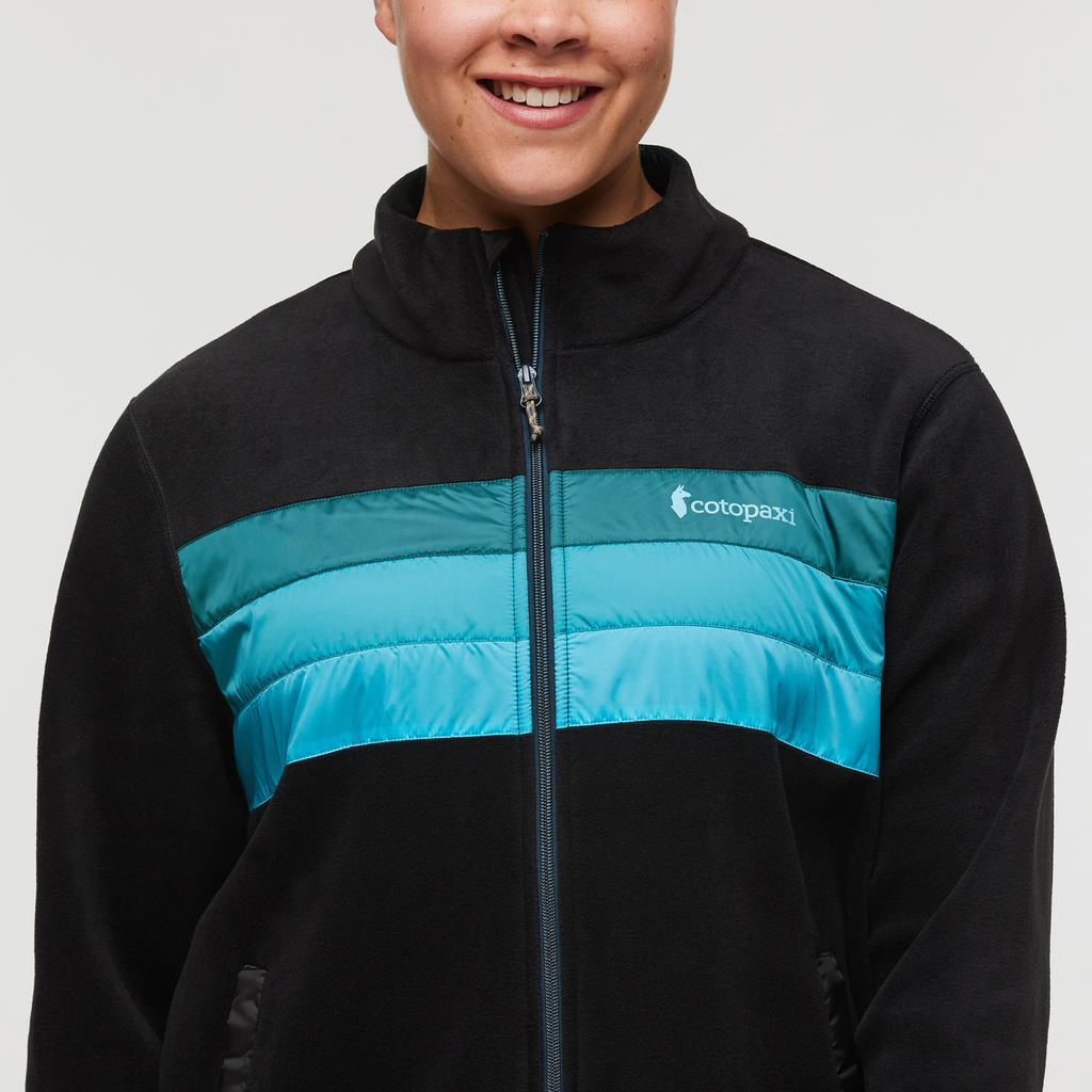 Teca Fleece Full-Zip Jacket - Women's, Dive In, Model Brianna