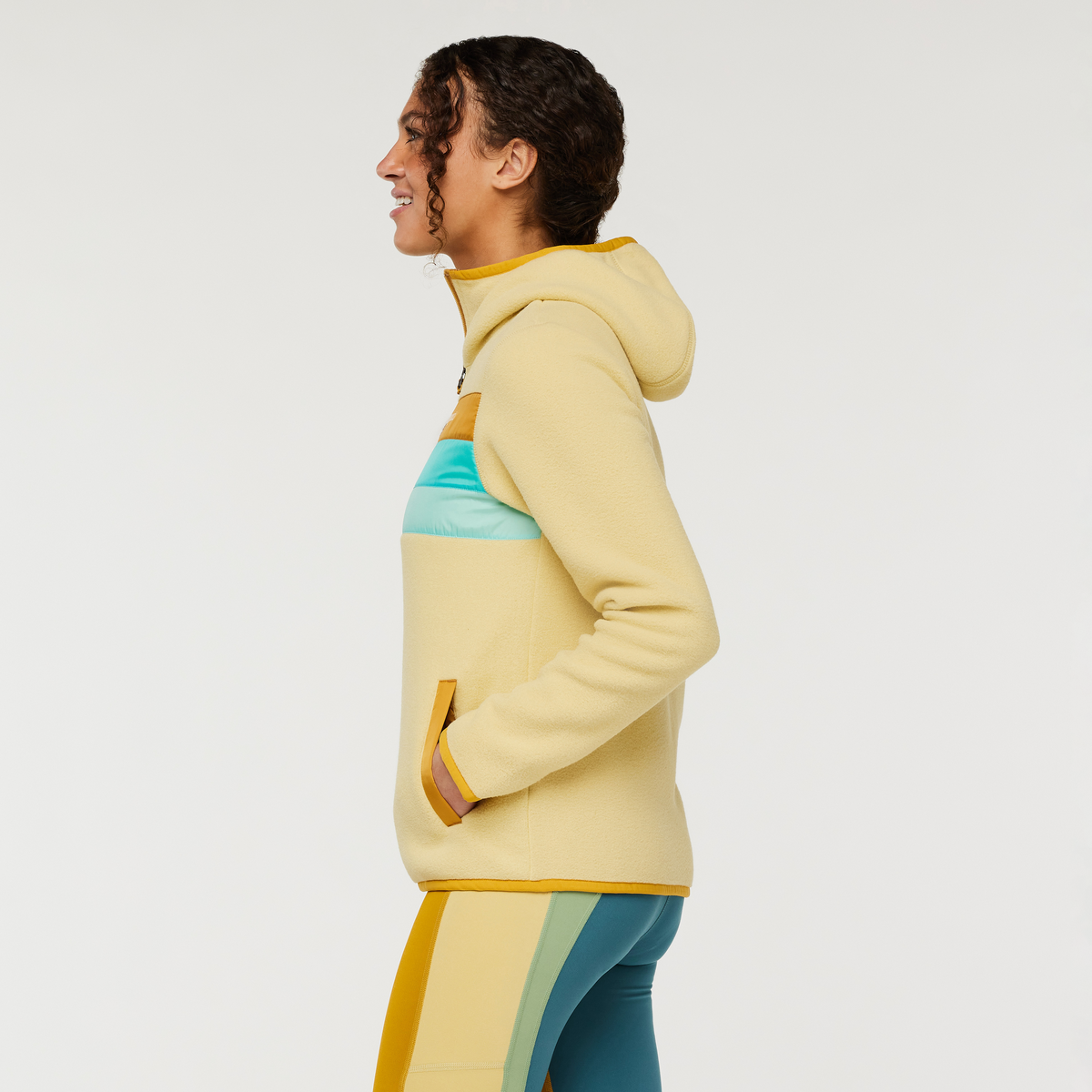 Teca Fleece Hooded Full-Zip Jacket - Women's, Flip Flops, Model London