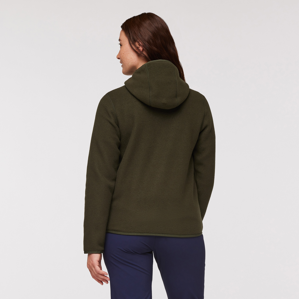 Teca Fleece Hooded Full-Zip Jacket - Women's, Hidden Lake, Model Aya