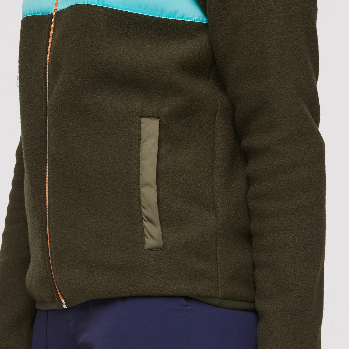Teca Fleece Hooded Full-Zip Jacket - Women's, Hidden Lake, Model Aya
