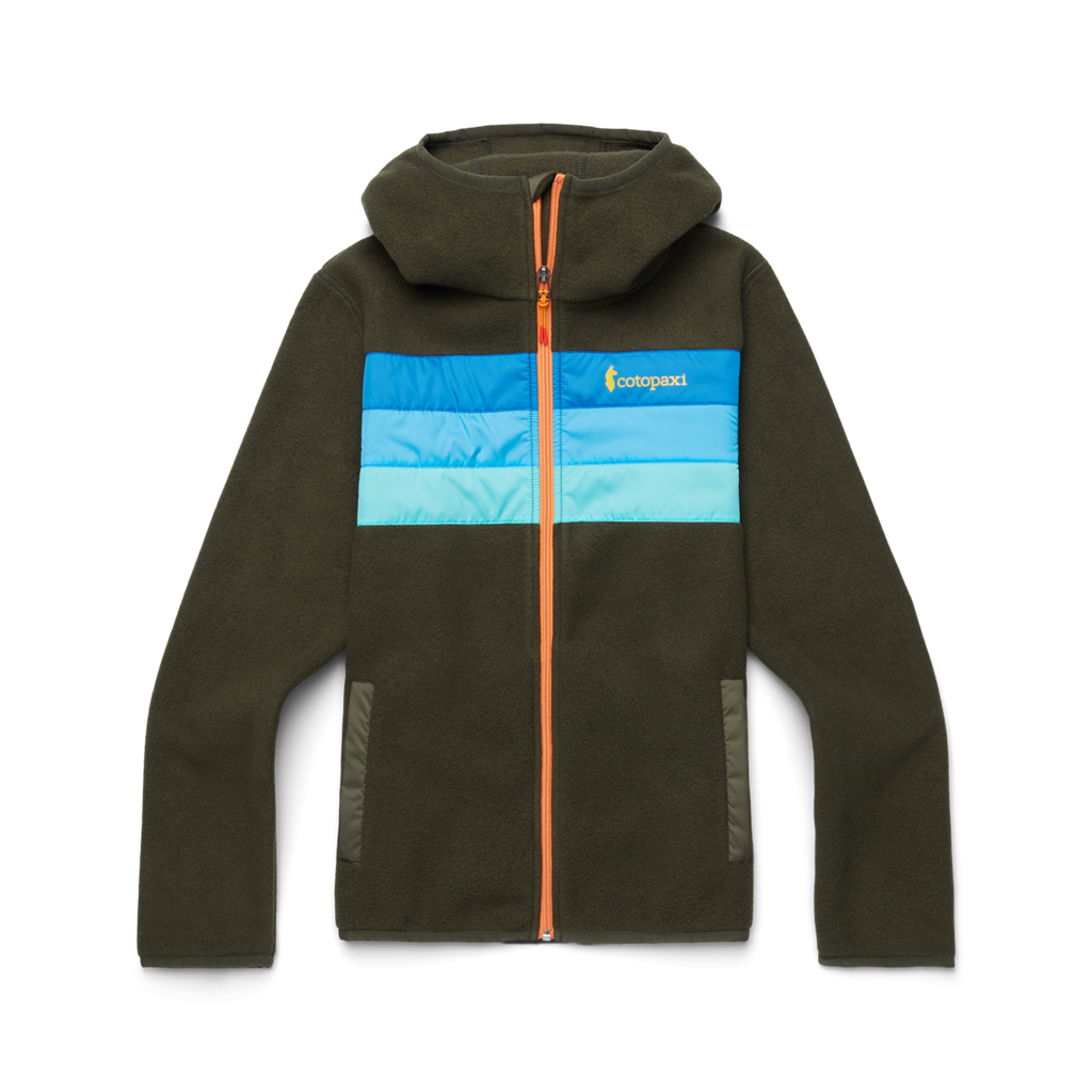 Teca Fleece Hooded Full-Zip Jacket - Women's, Hidden Lake, Model Aya