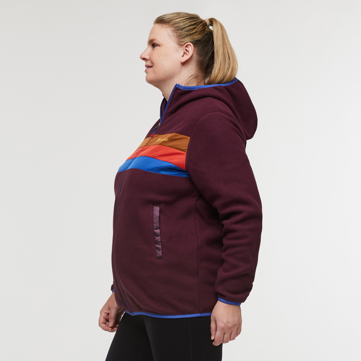 Teca Fleece Hooded Full-Zip Jacket - Women's, Verona, Model Jennifer