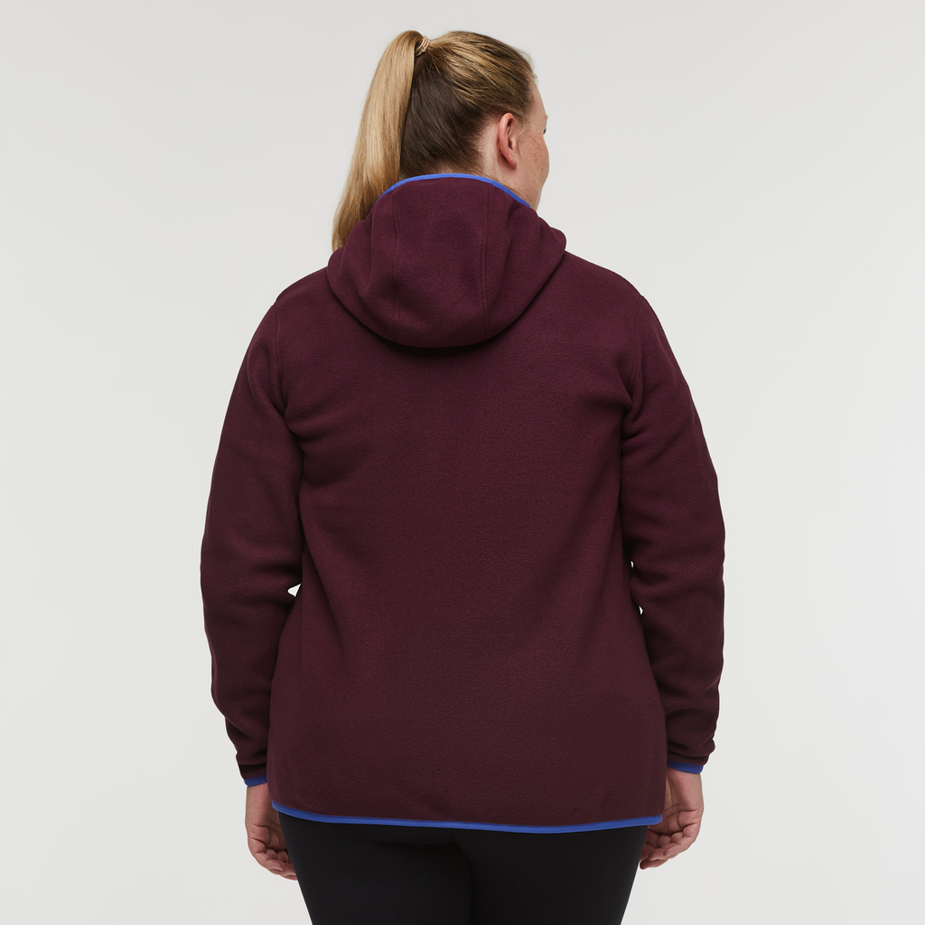 Teca Fleece Hooded Full-Zip Jacket - Women's, Verona, Model Jennifer