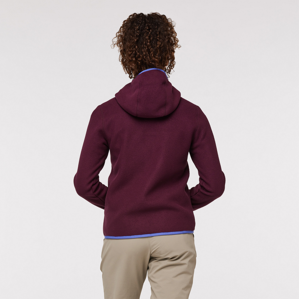 Teca Fleece Hooded Full-Zip Jacket - Women's, Verona, Model Aya