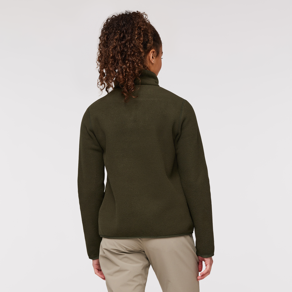 Teca Fleece Pullover - Women's, Pine Tree, Model London